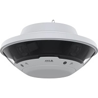 AXIS Q6300-E 50 Hz 4x5MP Zewnętrzna panoramiczna kamera kopułkowa 360°, obiektyw 3,9-25mm