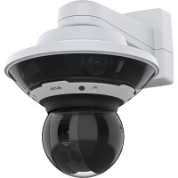 AXIS Q6300-E 50 Hz 4x5MP Zewnętrzna panoramiczna kamera kopułkowa 360°, obiektyw 3,9-25mm
