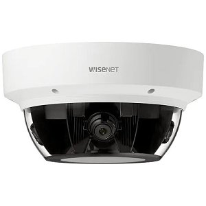 Hanwha PNM-9002VQ Wisenet P Series, WDR IP66 4 x 2MP 2.4mm Fixed Lens, IP Multi-Directional Camera, White