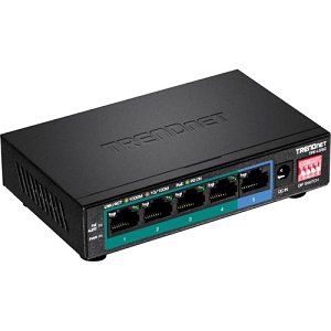 TRENDnet 5-Port Gigabit Long Range PoE+ Switch