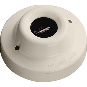 Apollo 55000-025APO Series 65 Zone-Powered Base Mounted UV Radiation Flame Detector, Indoor Use, White