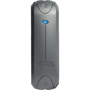 Vanderbilt MF130E ACTpro Series Proximity Reader, IP67 Mullion Mount, Supports MIFARE ISO Cards and Fobs, Black