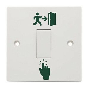 W Box WBXRTE1 1-Gang 1-way Switch Plate with Backbox