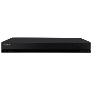 Hanwha WRN-810S Wisenet Wave Series, 4K 4-Channel 80Mbps 1U 1TB HDD NVR with 8 PoE Ports