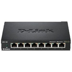 D-Link DGS-108 8-Port Unmanaged Gigabit Metal Desktop Switch