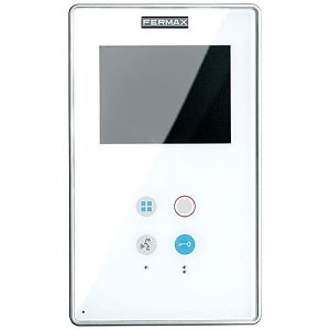 Fermax 6545 Smile Series Intercom Answering Unit with 3.5" Monitor, White