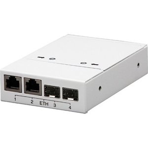 AXIS T8607 Media Converter Switch, 24VDC, Shelf or DIN-Rail Mount