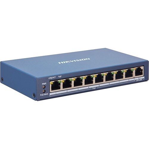 Hikvision DS-3E1309P-EI Smart Managed Series 8-Port 100 Mbps PoE Ethernet Switch