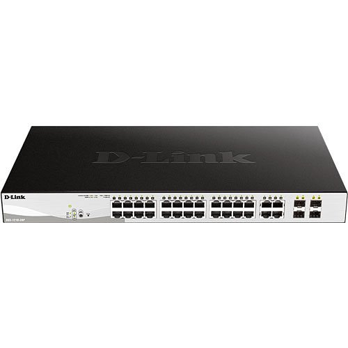 D-Link 28 Port PoE Gigabit Smart Switch Including 4 Combo SFP Ports