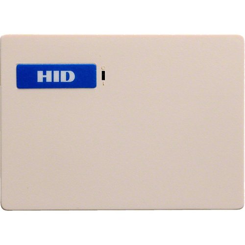 HID 1351LBSMN ProxPass II Active Vehicle Identification Tag, Programmed with HID Prox format, Sequential Matching Encoded/Printed Numbers, Standard HID logo, Beige