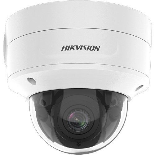 Hikvision DS-2CD2726G2-IZS Pro Series AcuSense 2MP IR IP Dome Camera, 2.8-12mm Motorized Varifocal Lens, White