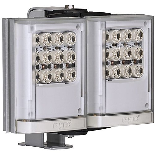 Raytec VAR2-W4-2 Raytec VARIO2 Medium-Range Double-Panel White and Adaptative Illuminaton, Silver 155m