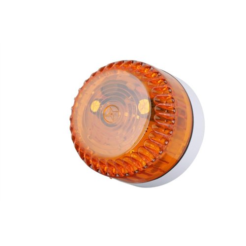 Eaton Fulleon, Solex Xenon Beacon, Amber Lens, Shallow White (FW) Base, Anti-tamper, 10Cd, (SO/A/SW/10C/AT ( Anti-tamper))