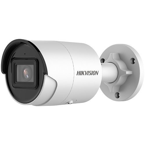 Hikvision DS-2CD2043G2-I-U Pro Series, AcuSense, IP67 4MP 4mm Fixed Lens, IR 40M, IP Bullet Camera, White