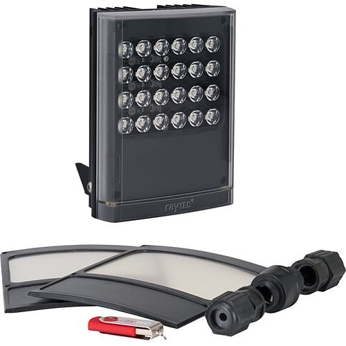 Raytec VAR2-IPPOE-I8-1 VARIO2 IP Long Range Infra-Red Network Illuminator IR, Black