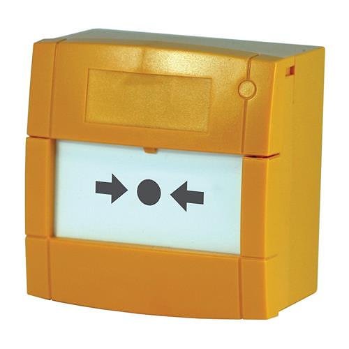 KAC M3A-Y000SF-K013-11 MCP Indoor Series, Manual Call Point, EN54-11 Certified Surface Mount, Yellow