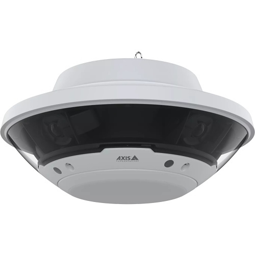 AXIS Q6300-E 50 Hz 4x5MP Zewnętrzna panoramiczna kamera kopułkowa 360°, obiektyw 3,9-25mm